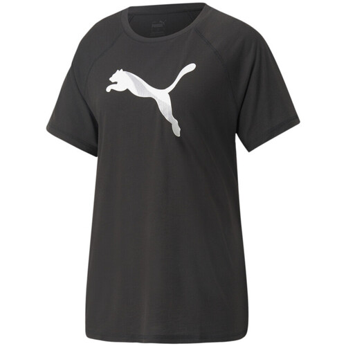 Vêtements Femme T-shirts manches courtes Puma 673066-01 Noir