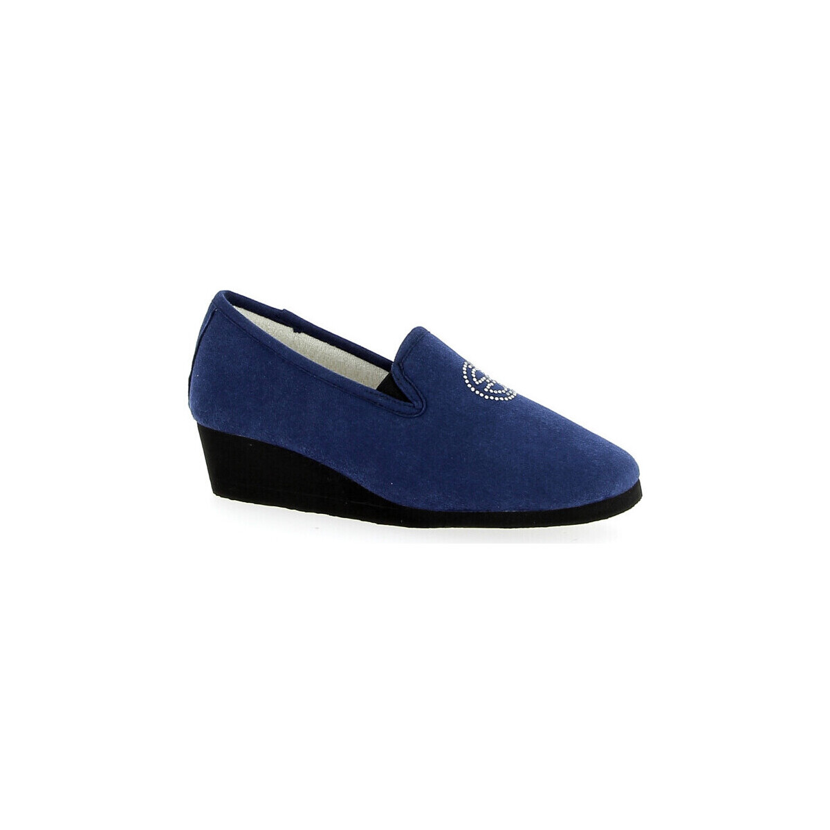 Chaussures Femme Chaussons Exquise Myke470-NP Bleu
