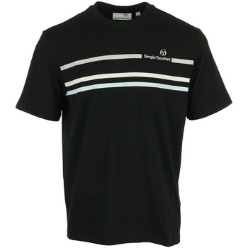 Vêtements Homme JACQUEMUS embroidered-logo T-shirt Sergio Tacchini T-shirt 100 % coton à motif Friends™ du 6 au 16 ans Noir