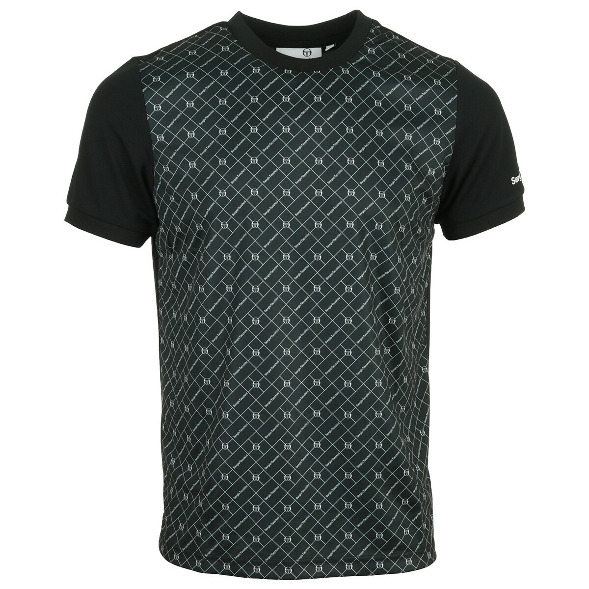 Vêtements Homme T-shirts manches courtes Sergio Tacchini Diamante Pl T Shirt Noir
