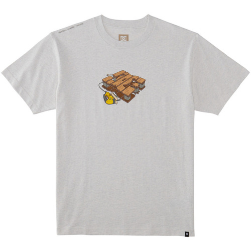 Vêtements Homme T-shirts manches courtes DC TOGOSHI SHOES Handmade Gris