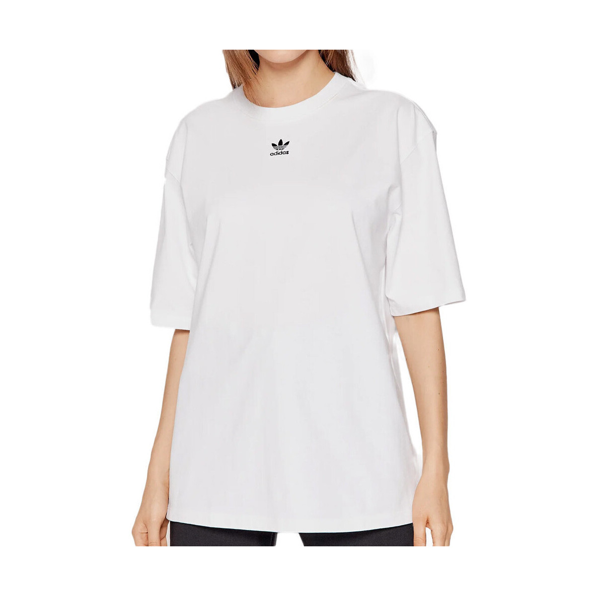 Vêtements Femme T-shirts & Polos adidas Originals H45578 Blanc