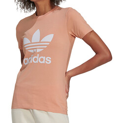 Vêtements Fille T-shirts & Polos Pusha adidas Originals H33566 Beige