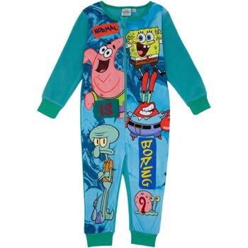 Vêtements Enfant Pyjamas / Chemises de nuit Spongebob Squarepants Normal Is Boring Bleu