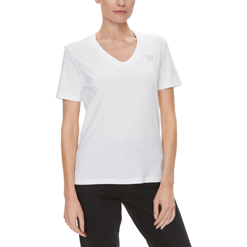 Vêtements Femme T-shirts manches courtes Calvin Klein Jeans J20J222560 Blanc