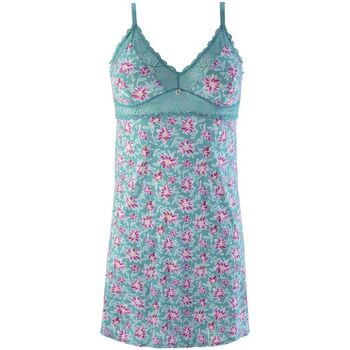 Vêtements Femme Pyjamas / Chemises de nuit Morgan Nuisette turquoise Justine Bleu