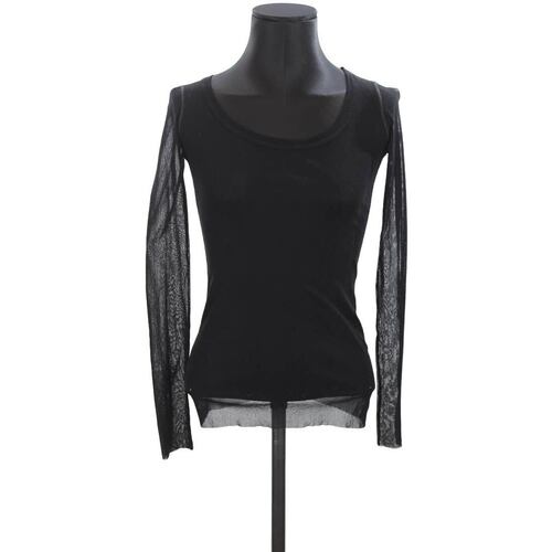 Vêtements Femme Débardeurs / T-shirts sans manche Rebecca Vallance Dominique puff-sleeves mini dress Top noir Noir