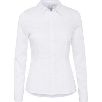 Vêtements Femme Chemises / Chemisiers Ichi 102533 Blanc