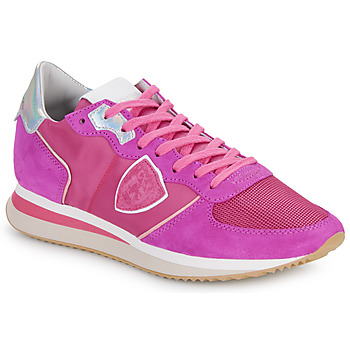 Chaussures Femme Baskets basses Philippe Model TRPX LOW WOMAN Rose