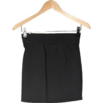 Bershka jupe courte  34 - T0 - XS Noir Noir
