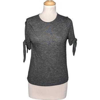 Vêtements Femme Vestes en cuir / synthétiques Zara top manches courtes  38 - T2 - M Gris Gris