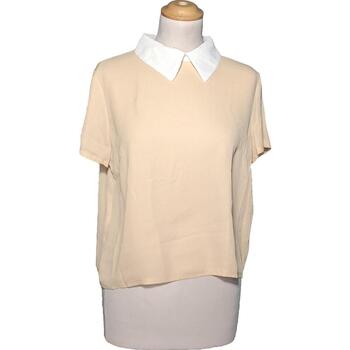 Vêtements Femme T-shirts & Polos Boohoo top manches courtes  36 - T1 - S Beige Beige
