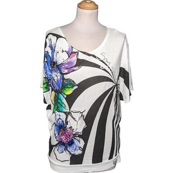 Vêtements Femme T-shirts & Polos Desigual 36 - T1 - S Blanc