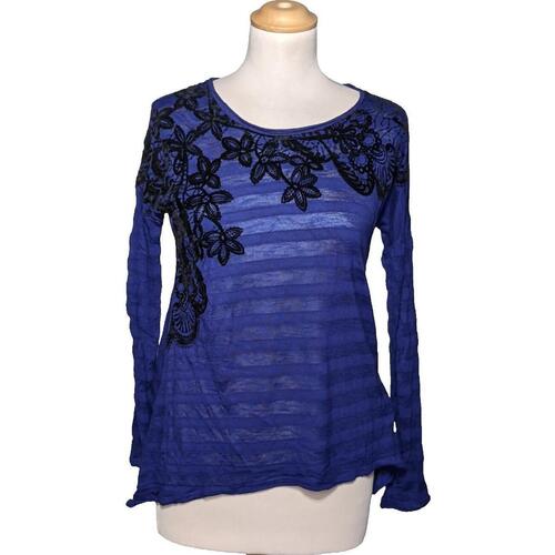 Vêtements Femme T-shirts & Polos Desigual 38 - T2 - M Bleu