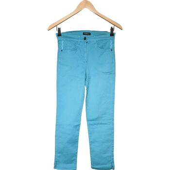 Vêtements Femme Pantalons Caroll pantalon slim femme  34 - T0 - XS Bleu Bleu