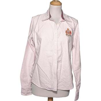 Vêtements Femme Chemises / Chemisiers Ralph Lauren chemise  40 - T3 - L Rose Rose