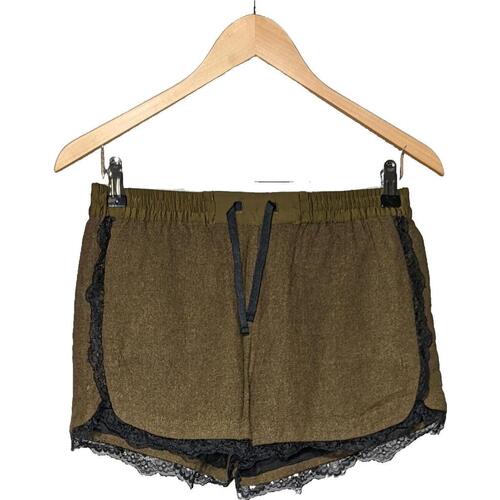 Vêtements Femme Mesh Shorts / Bermudas Zara short  36 - T1 - S Vert Vert