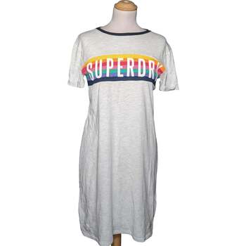 Vêtements Femme Robes courtes Superdry robe courte  36 - T1 - S Gris Gris