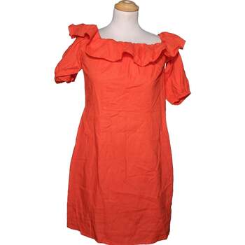 robe courte h&m  robe courte  38 - t2 - m orange 