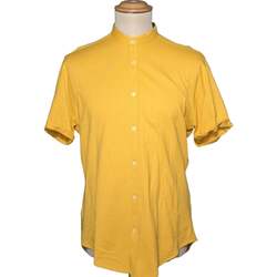 Vêtements Homme Chemises manches longues Zara 38 - T2 - M Jaune