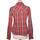 Vêtements Femme Chemises / Chemisiers Freeman T.Porter chemise  38 - T2 - M Rouge Rouge