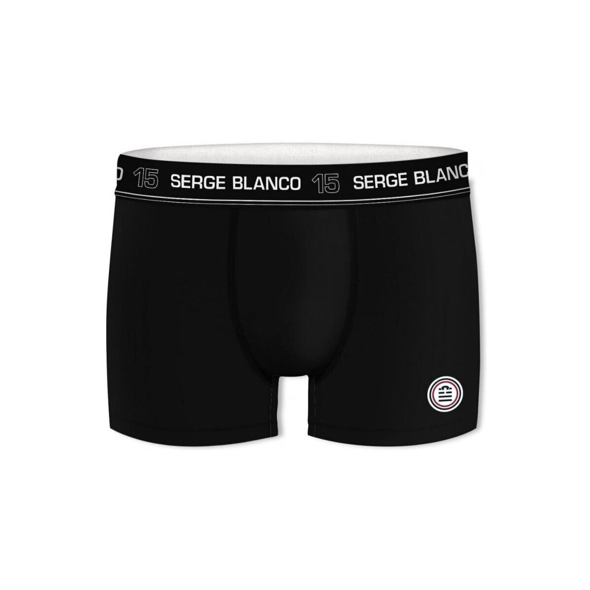 Sous-vêtements Homme Boxers Serge Blanco Boxer Homme Coton CLAASS5 Noir Noir