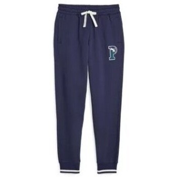Vêtements Homme Pantalons de survêtement Tee Puma JOGGING  BLEU MARINE -  NAVY - L Multicolore