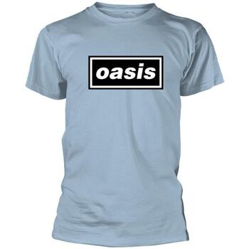 Vêtements T-shirts manches longues Oasis  Bleu