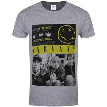 Vêtements T-shirts manches longues Nirvana PH1992 Gris