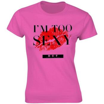Vêtements Femme T-shirts manches longues Right Said Fred I'm Too Sexy Rouge