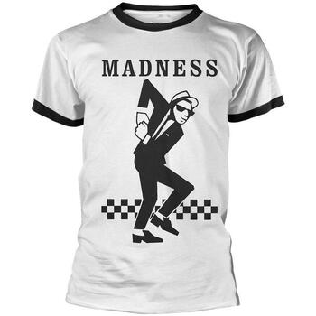 Vêtements T-shirts manches longues Madness Dancing Walt Blanc