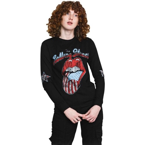 Vêtements T-shirts manches longues The Rolling Stones US Tour '78 Noir
