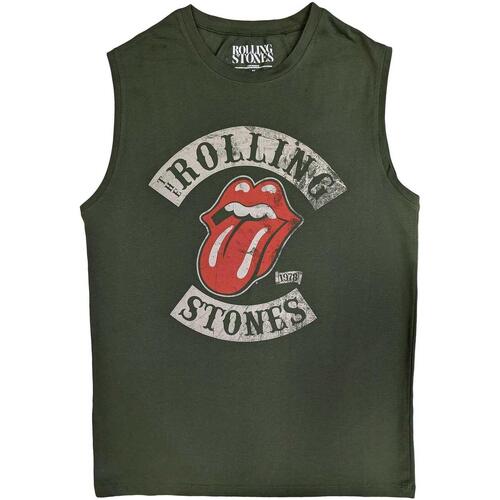 Vêtements Débardeurs / T-shirts sans manche The Rolling Stones Tour '78 Vert