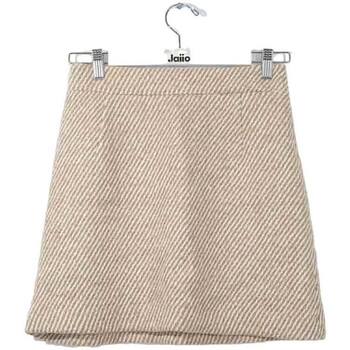 Vêtements Femme Jupes Plat : 0 cm Mini jupe en coton Beige