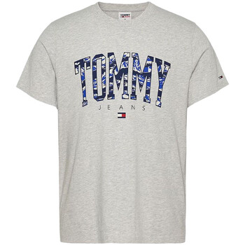 Vêtements Homme Dotted Collared Polo Shirt Tommy Hilfiger DM0DM17726 Gris