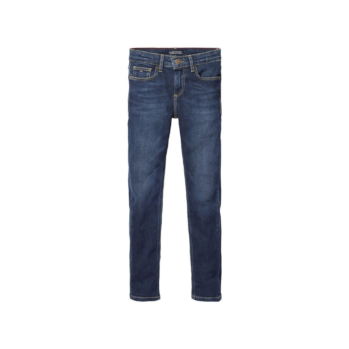 Vêtements Garçon Jeans slim Tommy Hilfiger KB0KB03974 Bleu