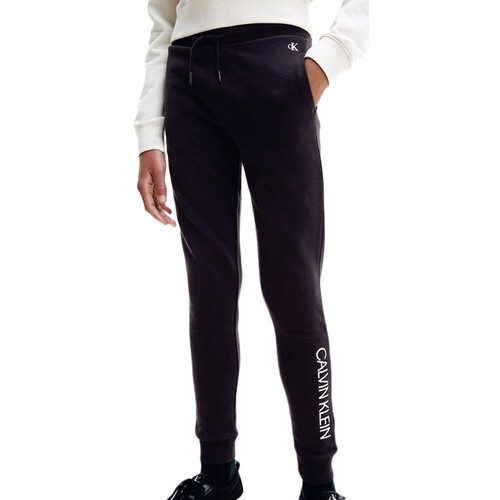 Vêtements Fille Sandro Paris linen-blend paisley print dress Calvin Klein Jeans IB0IB00954 Noir