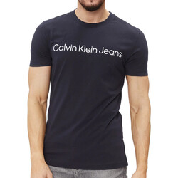 Vêtements Homme T-shirts & Polos Calvin Klein Jeans J30J322552 Bleu