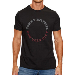 Vêtements Homme T-shirts & Polos Tommy Hilfiger MW0MW32602 Noir