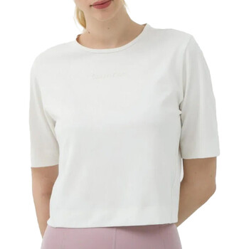 Vêtements Femme T-shirts cinzento manches courtes Calvin Klein Jeans 00GWS3K108 Blanc