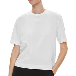 Vêtements Femme T-shirts & Polos Calvin Klein Jeans 00GWS3K104 Blanc