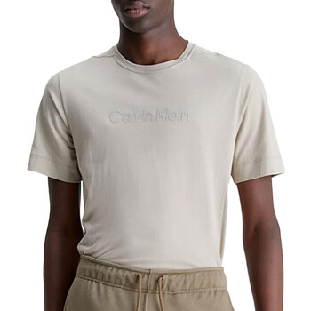 Vêtements Homme Aigner Kids logo-print detail dress White Calvin Klein Jeans 00GMS3K108 Beige
