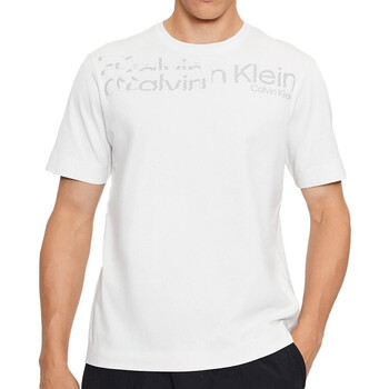 Vêtements Homme T-shirts & Polos Calvin Klein Jeans 00GMF3K141 Blanc
