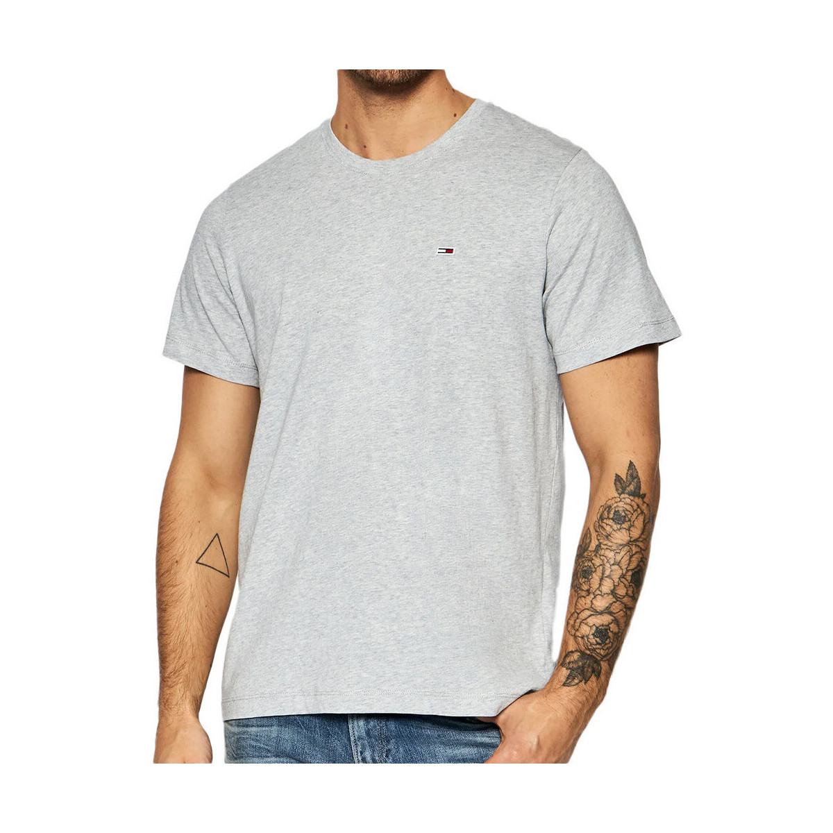 Vêtements Homme T-shirts & Polos Tommy Hilfiger DM0DM09598 Gris