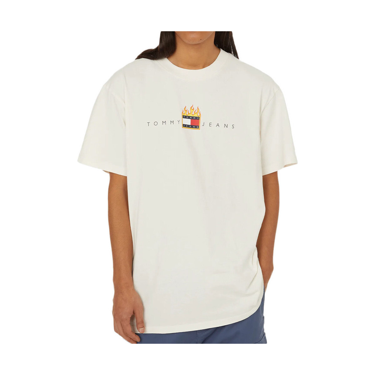 Vêtements Homme T-shirts & Polos Tommy Hilfiger DM0DM17738 Blanc
