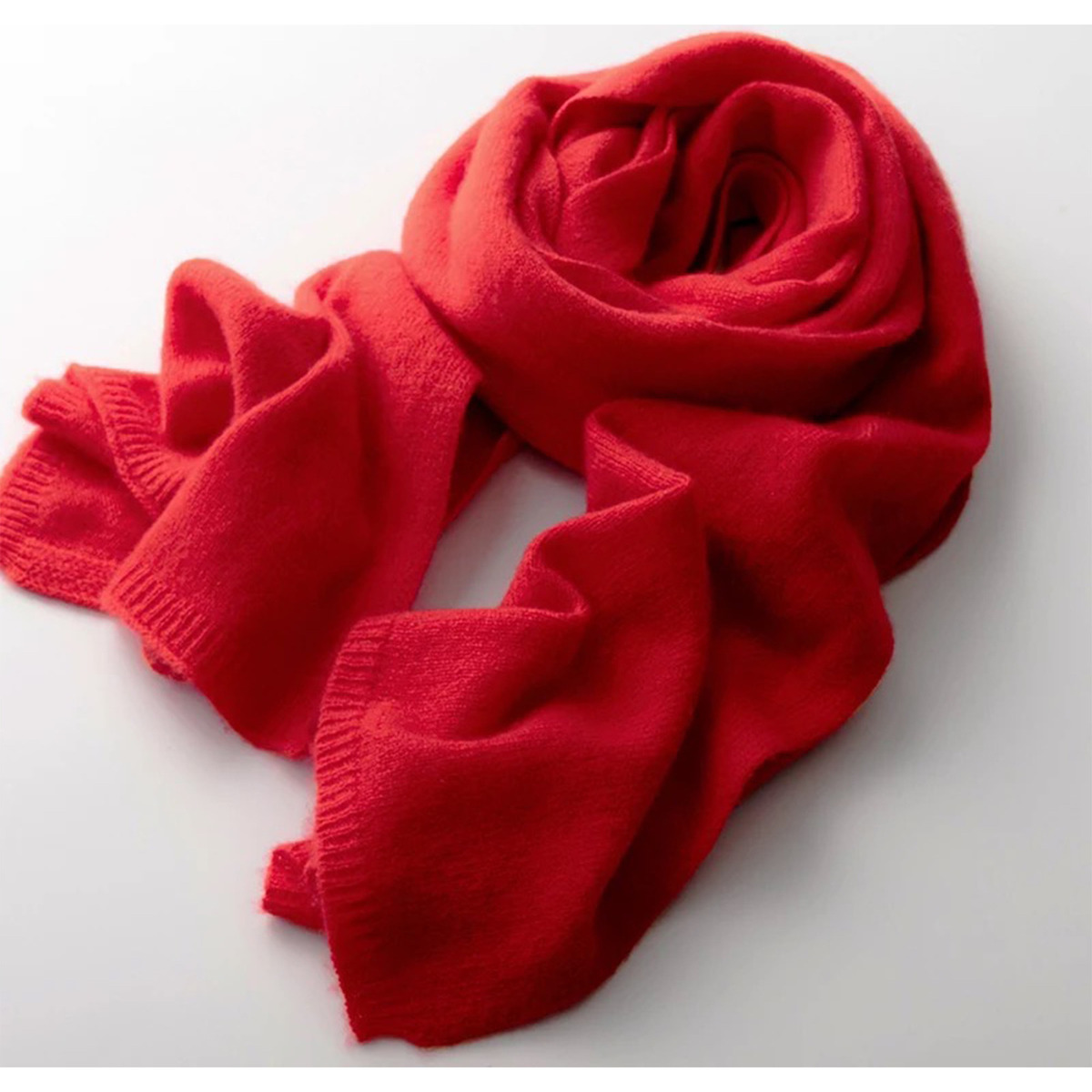Accessoires textile Echarpes / Etoles / Foulards Chikooparis Écharpe 100% pur cachemire LULU - Rouge Rouge