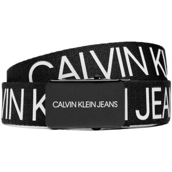 Accessoires textile Homme Ceintures Calvin Klein Jeans IU0IU00125 Noir