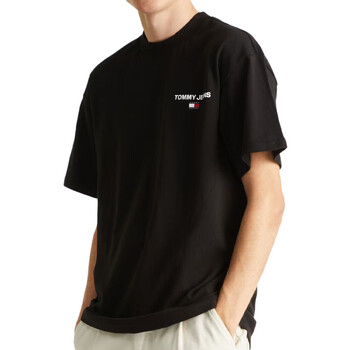 Vêtements Homme Dotted Collared Polo Shirt Tommy Hilfiger DM0DM17823 Noir