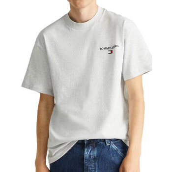 Vêtements Homme T-shirts manches courtes Tommy Hilfiger DM0DM17823 Gris