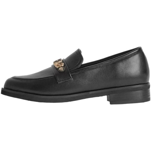 Chaussures Femme Derbies GaËlle Paris Low black loafers Noir